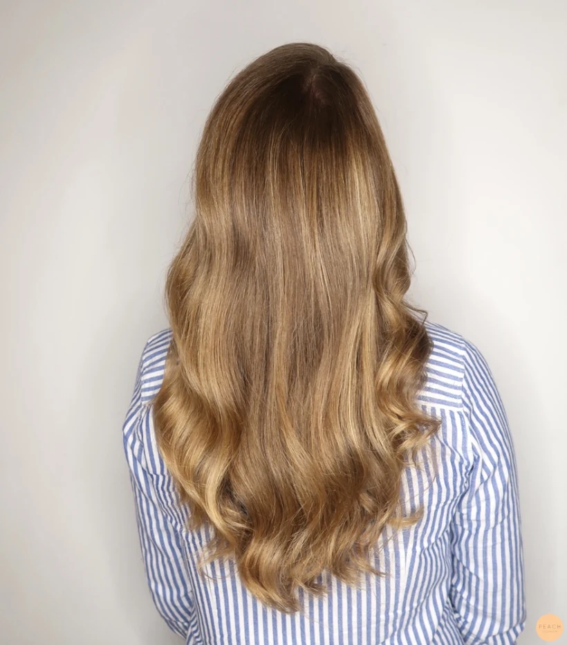 Balayage färg