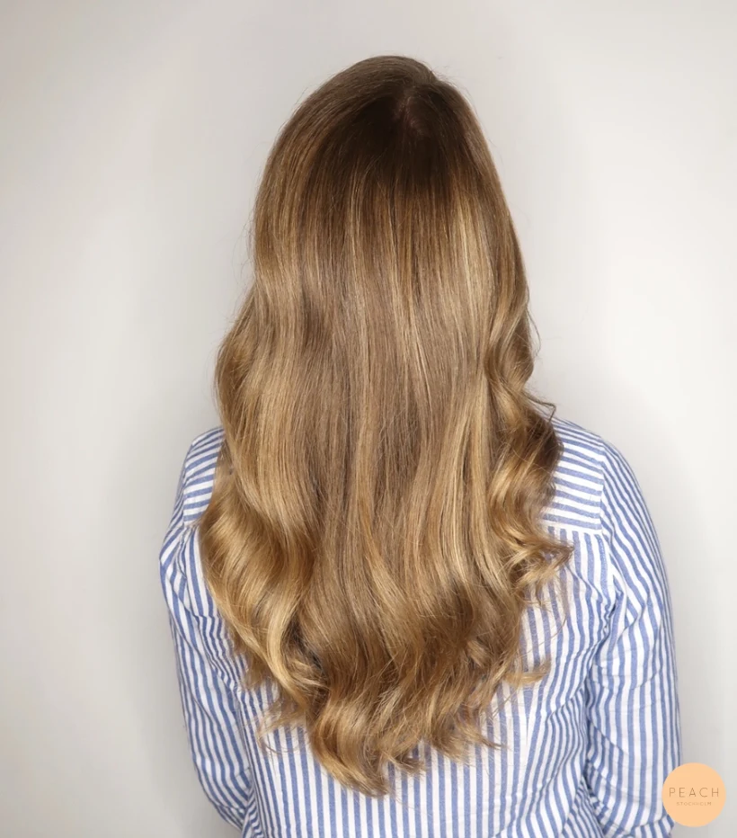 Balayage färg