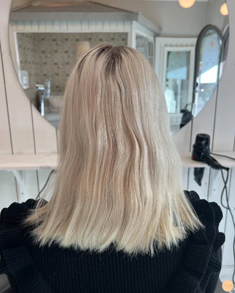 Pearl blonde hair 🤍✨