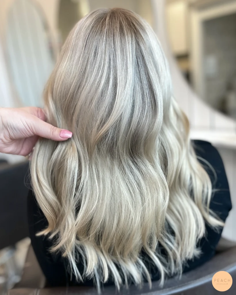 Iceblonde hårfärg 🤍