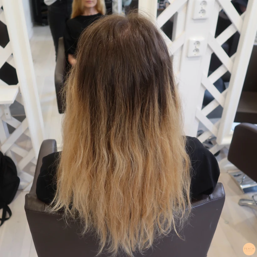 Balayage och lowlights