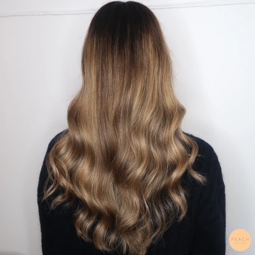 Till en blond balayage