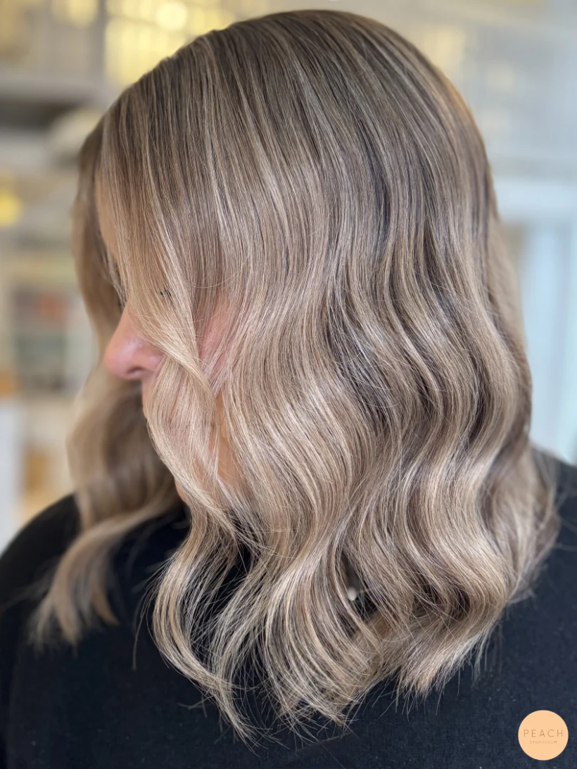 Grey blended highlights