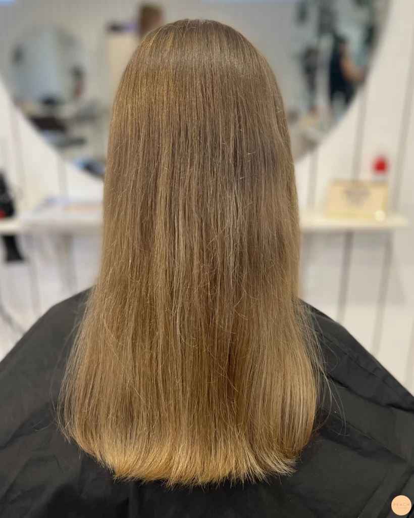 Sommarblond balayager