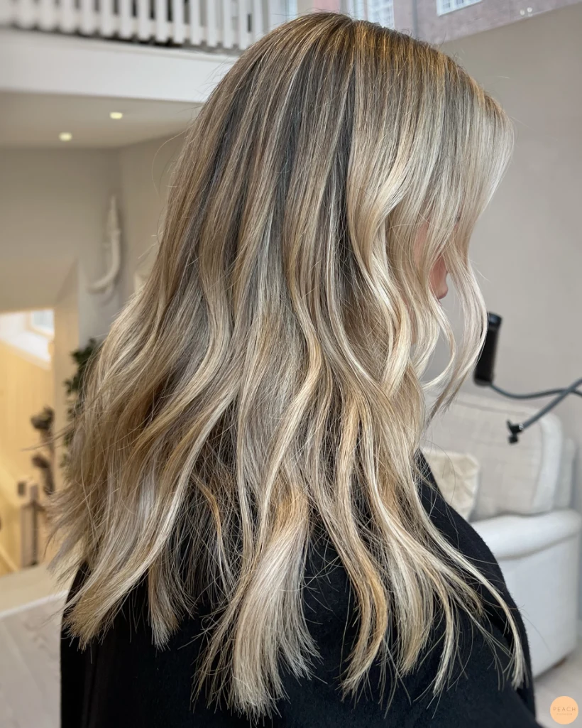 Blond balayage