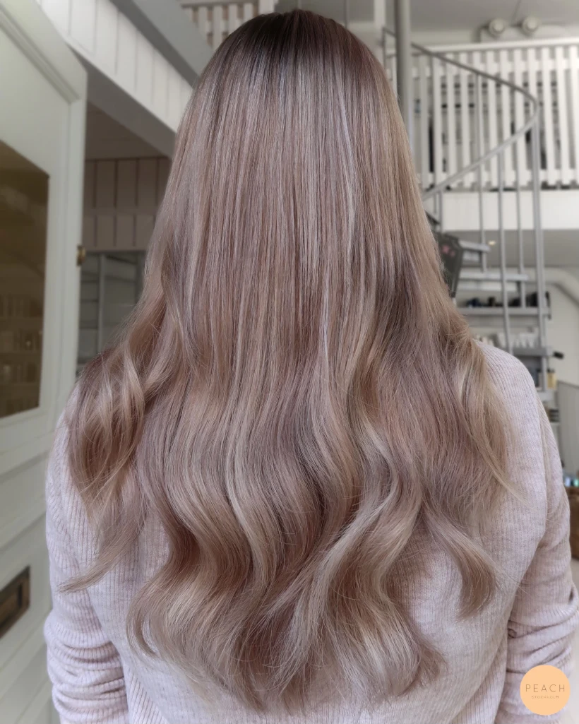 Hairtalk extensions förlängning och färg