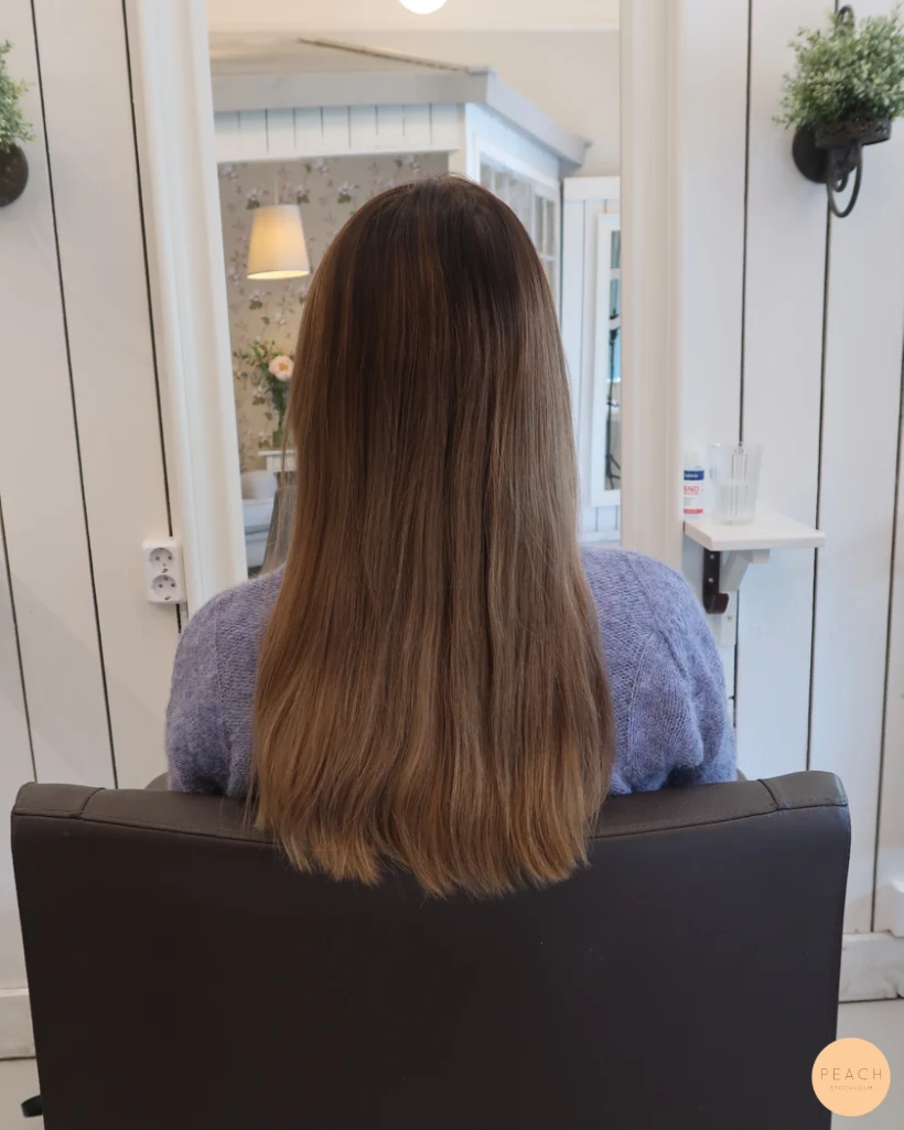 Lowlights & Highlights med mjuk root shadow