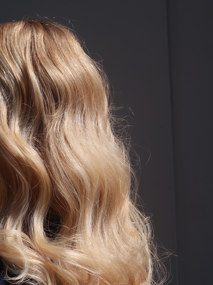 Lyxig guld blond