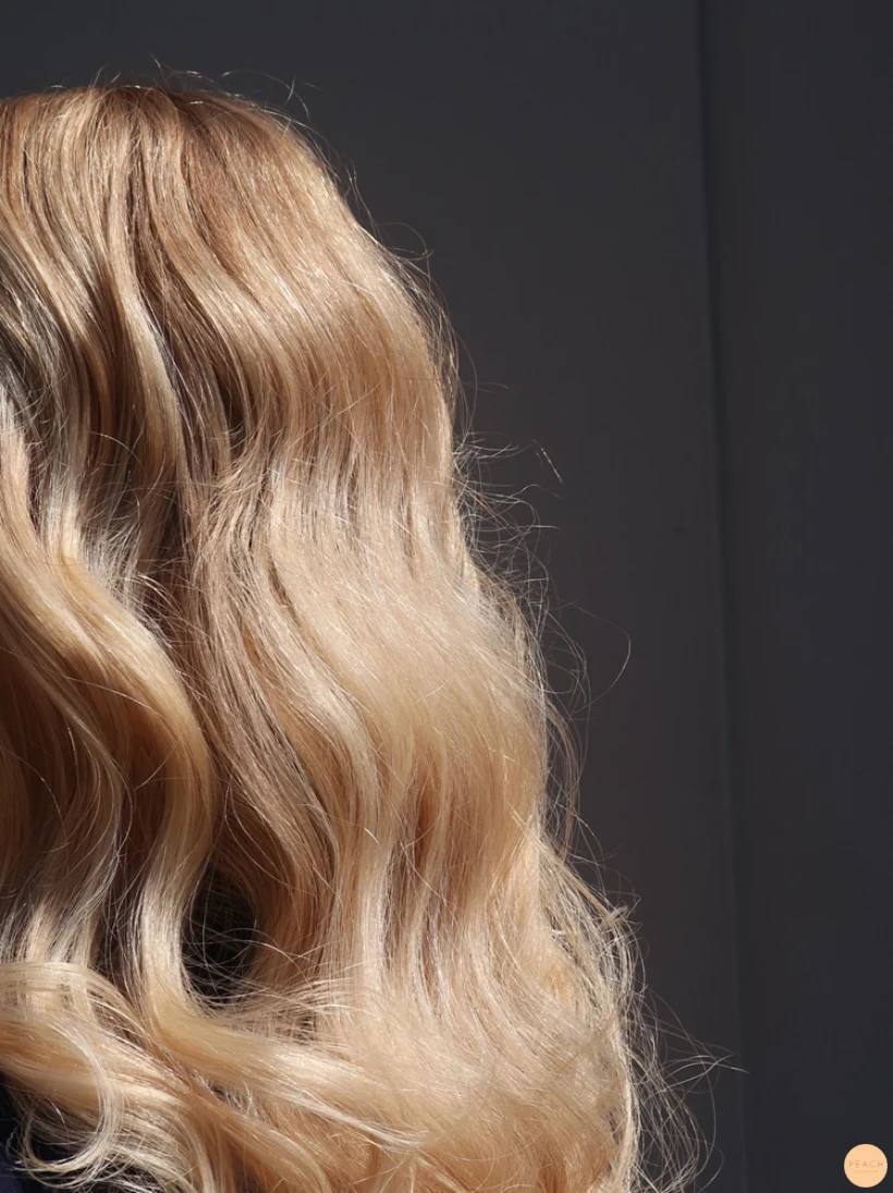 Lyxig guld blond