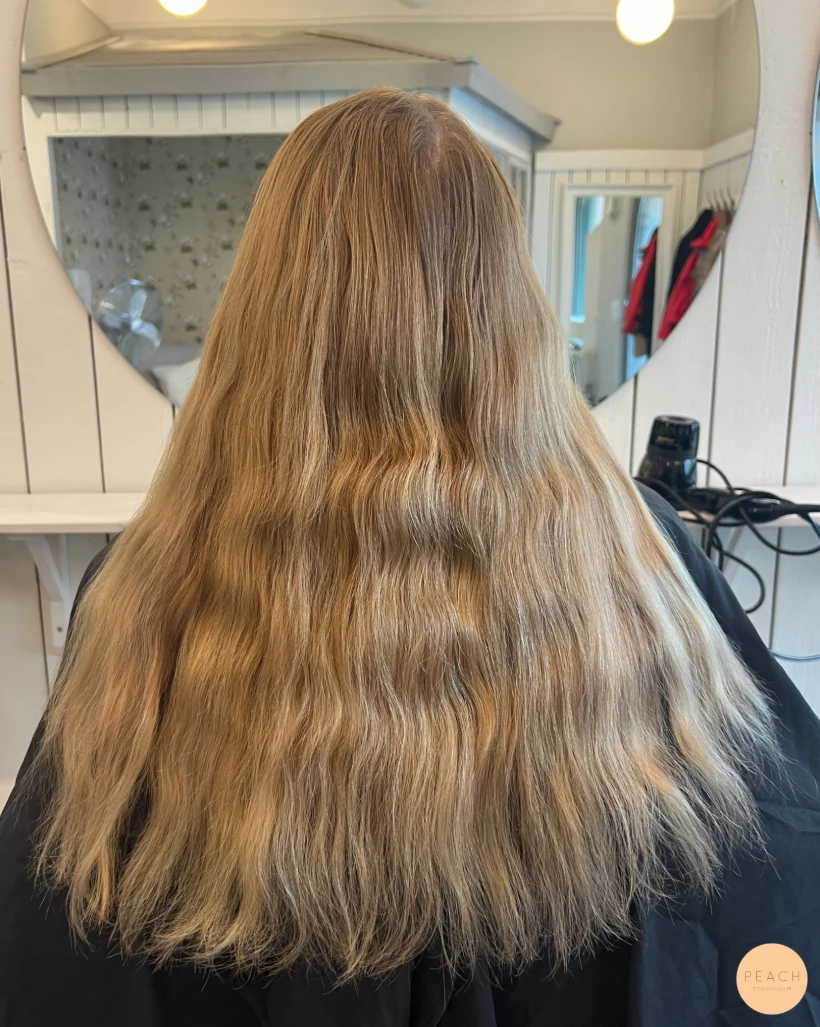 Creamy blonde hair color 🌟🌸