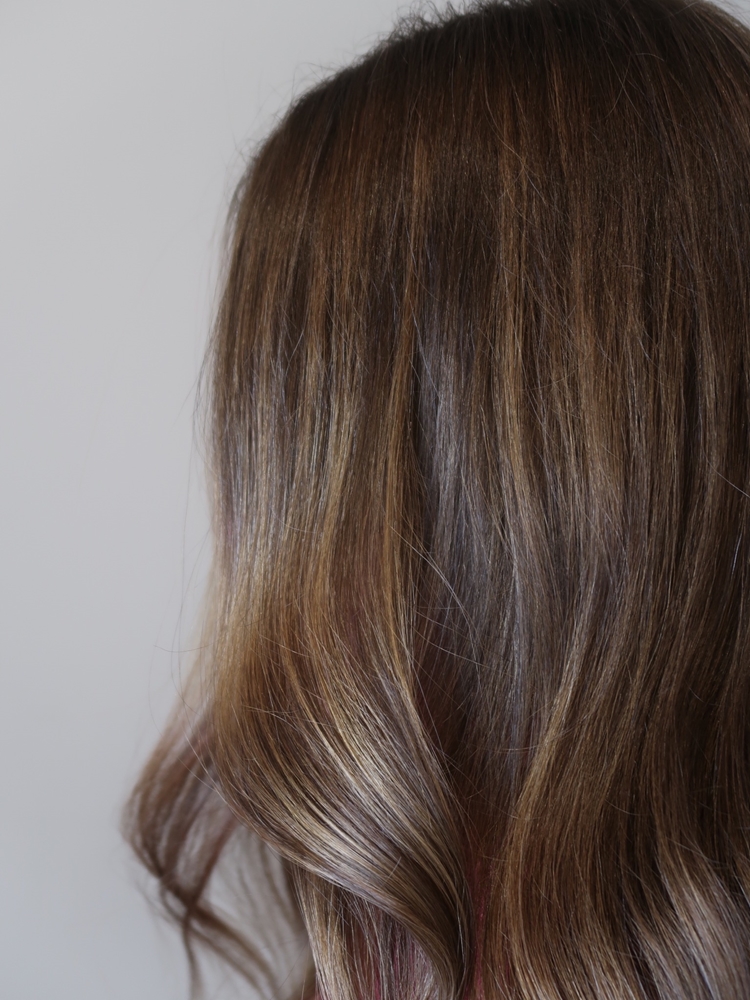 Balayage slingor stockholm, naturliga slingor