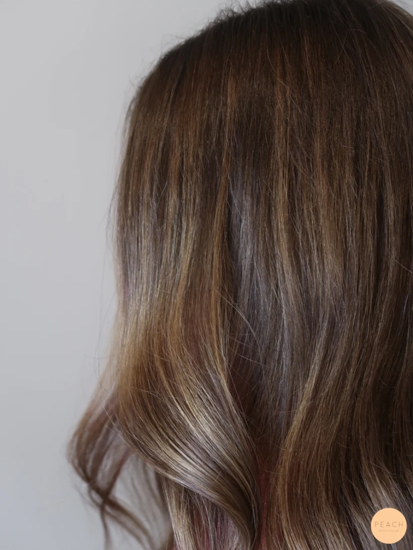 Balayage slingor stockholm, naturliga slingor