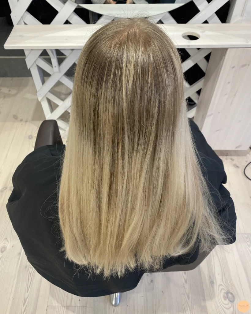 Reverse balayage