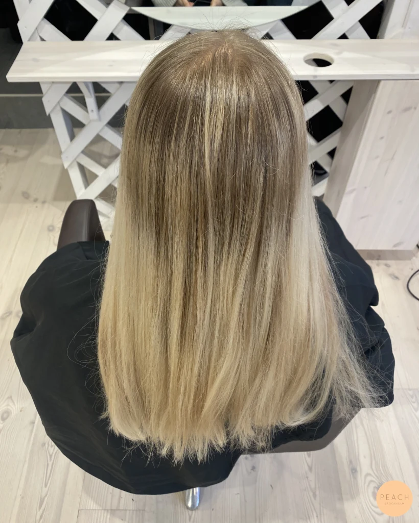 Reverse balayage