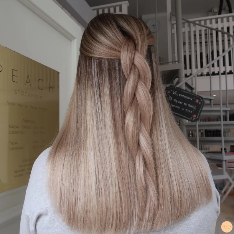 Balayage blond