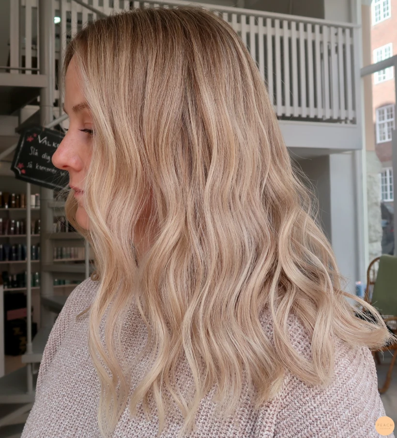 Balayage blond
