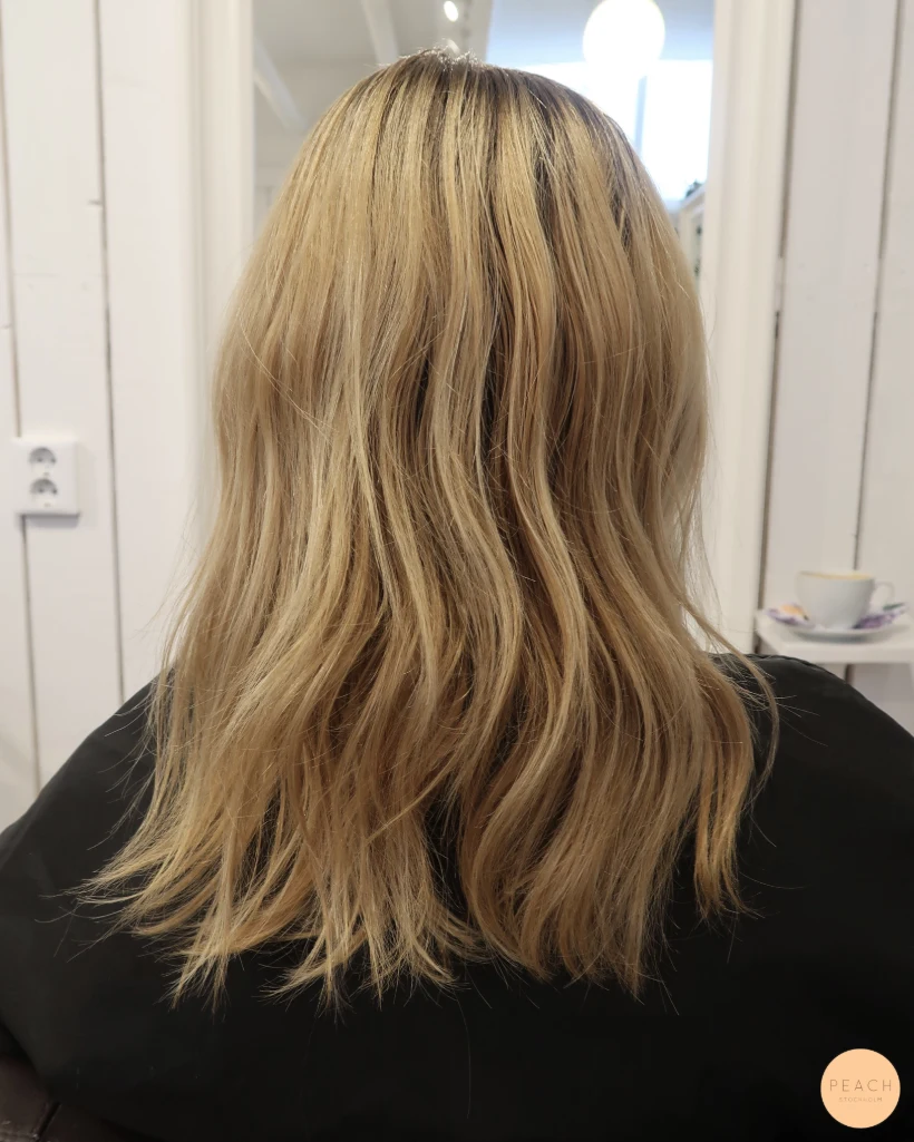 Hairtalk extensions förlängning och färg