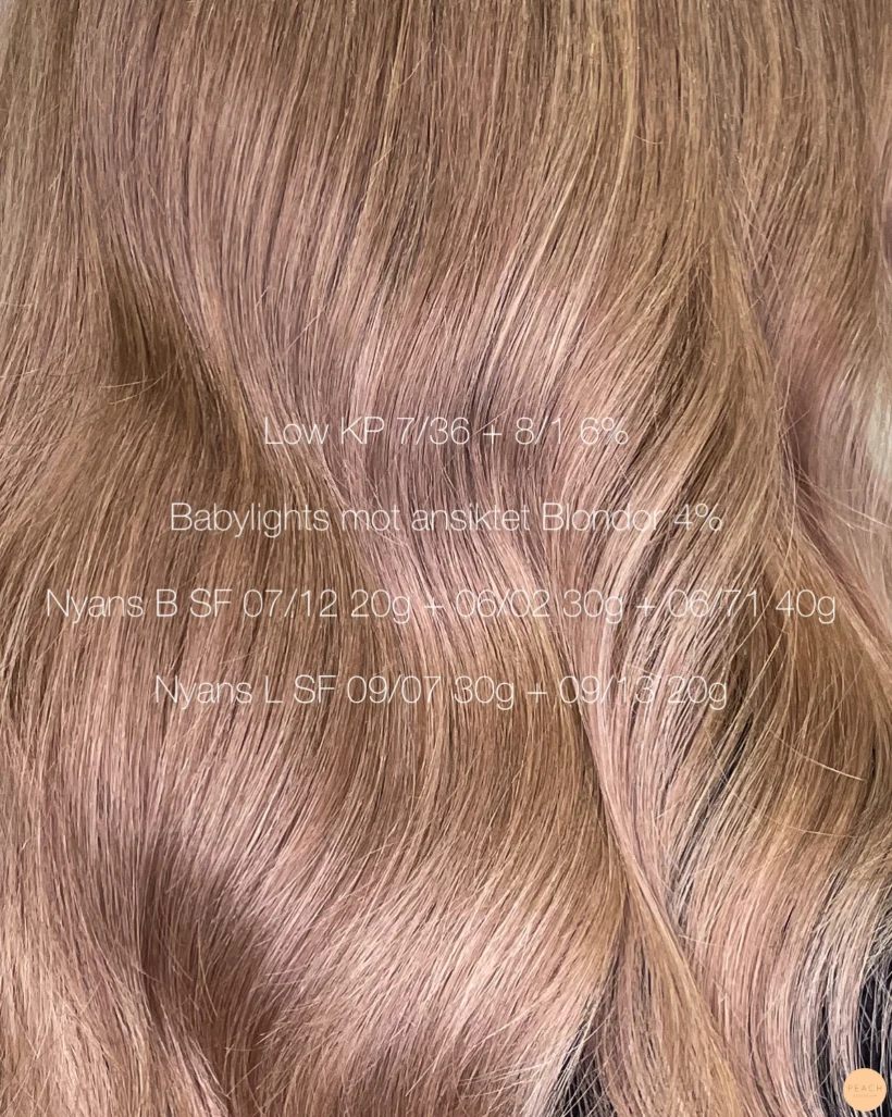 Latte hair color 🧋 ✨