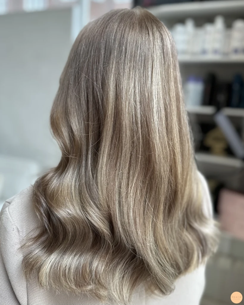 Mushroom blonde storfärgförändring