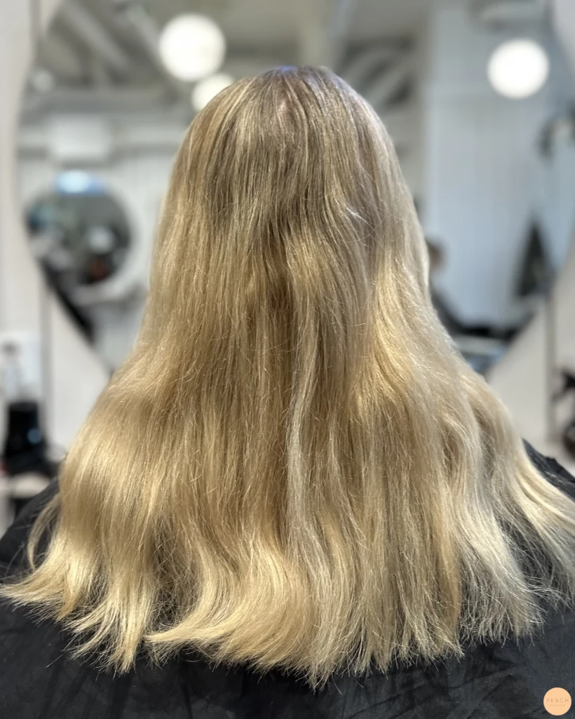 Honey vanilla blont hår