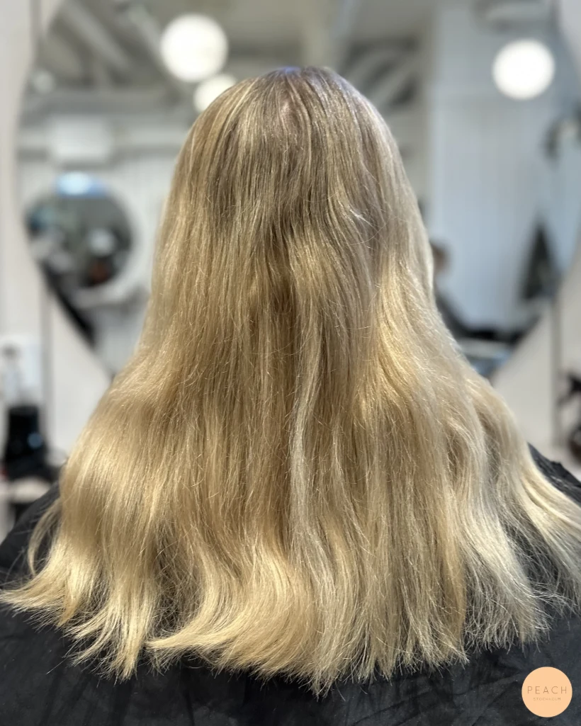 Honey vanilla blont hår