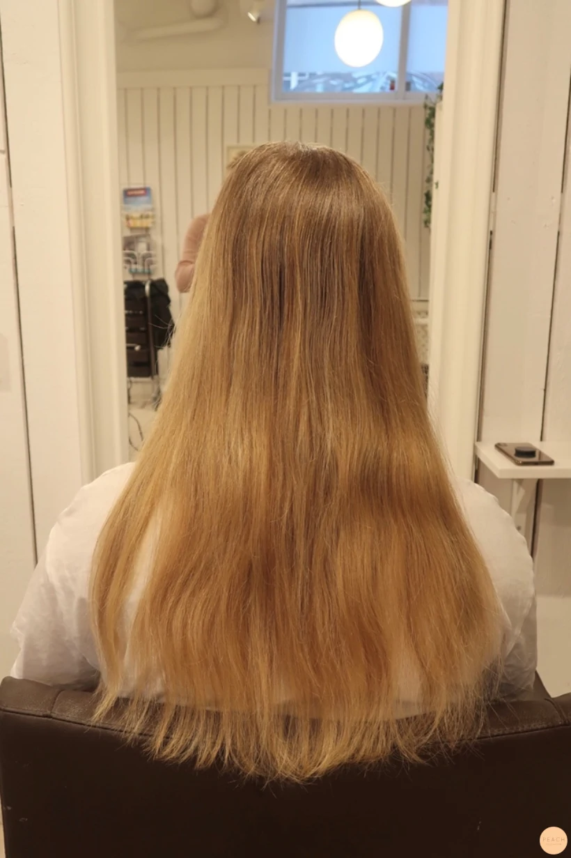 Från blond till brunett