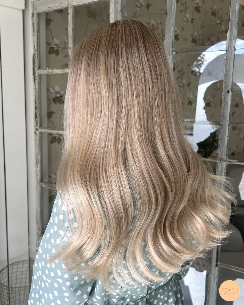 Sval blond – salongsresultat av Kristin Gedda, 27 juli 2023