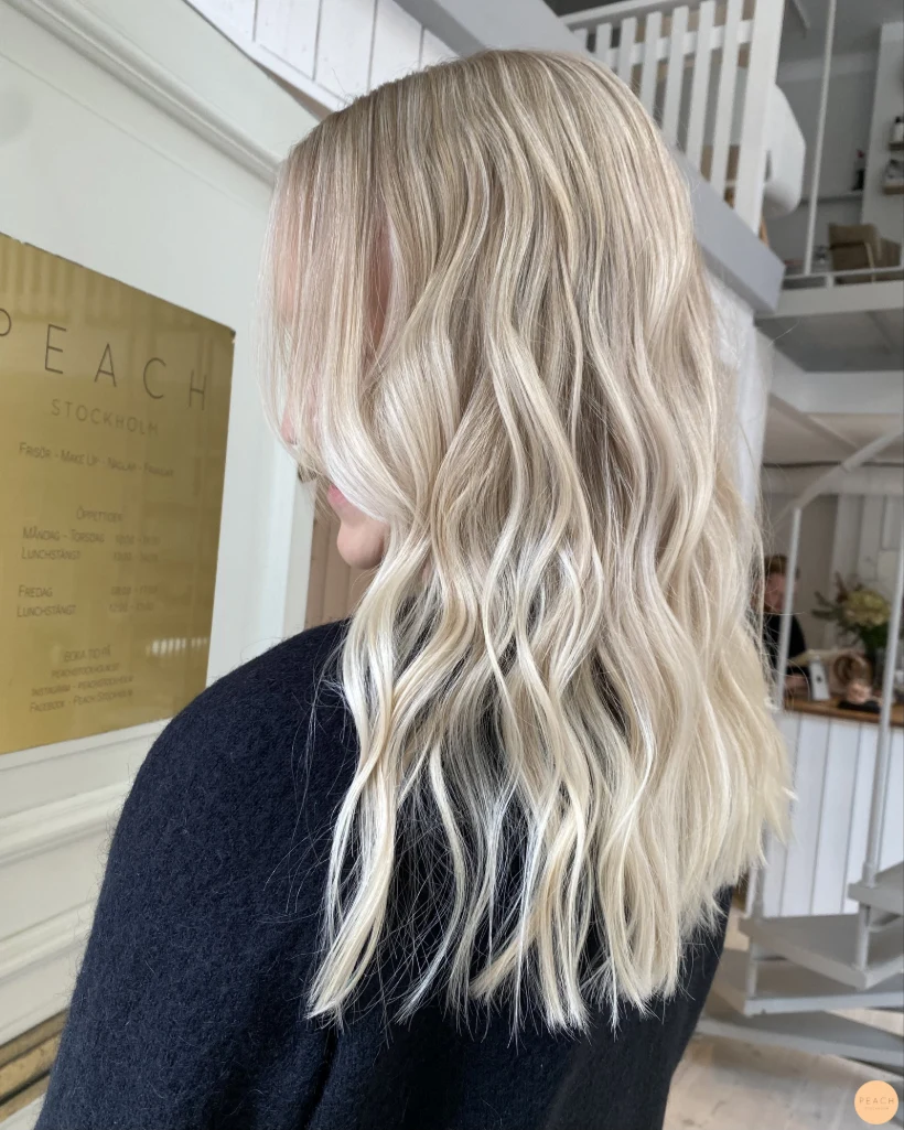 Icy blonde