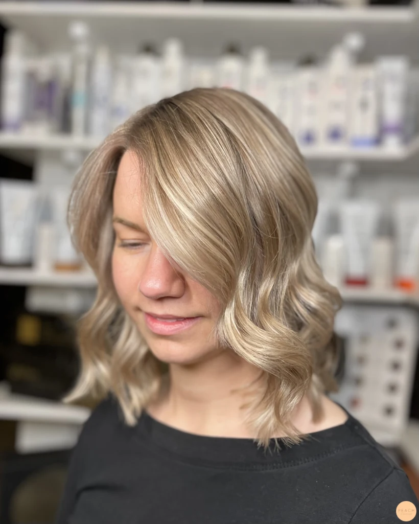 Blond balayage