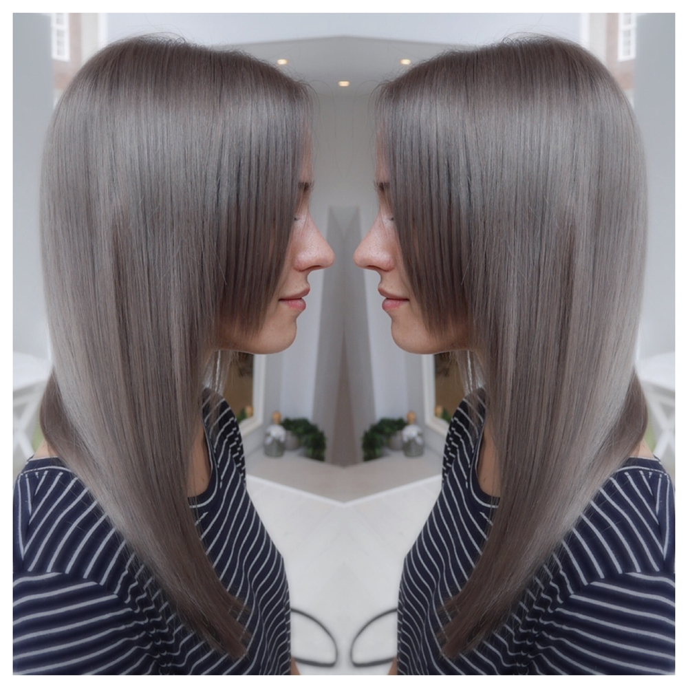 Granny hair color - grå hårfärg