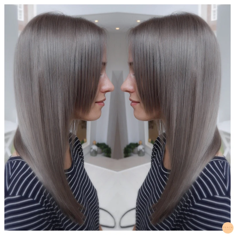 Granny hair color - grå hårfärg