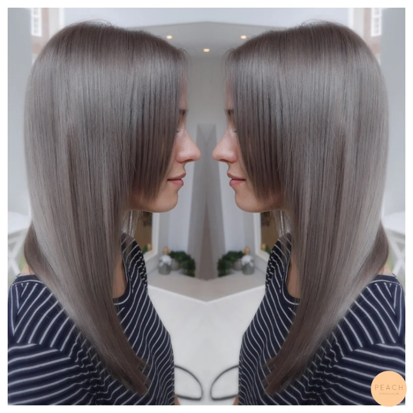 Granny hair color - grå hårfärg