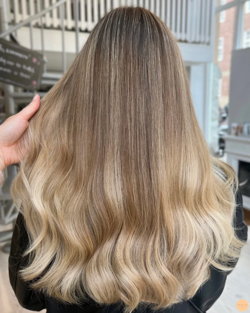Blond balayage