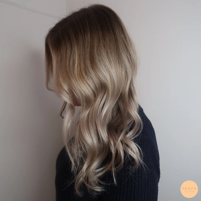 Balayage blonde stockholm