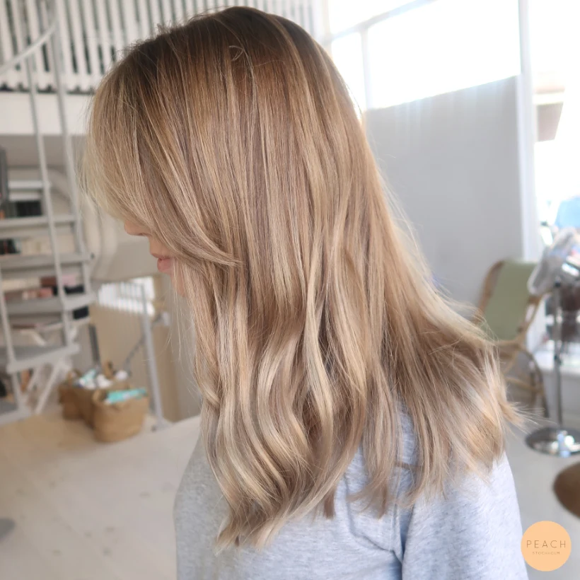 Ljus balayage
