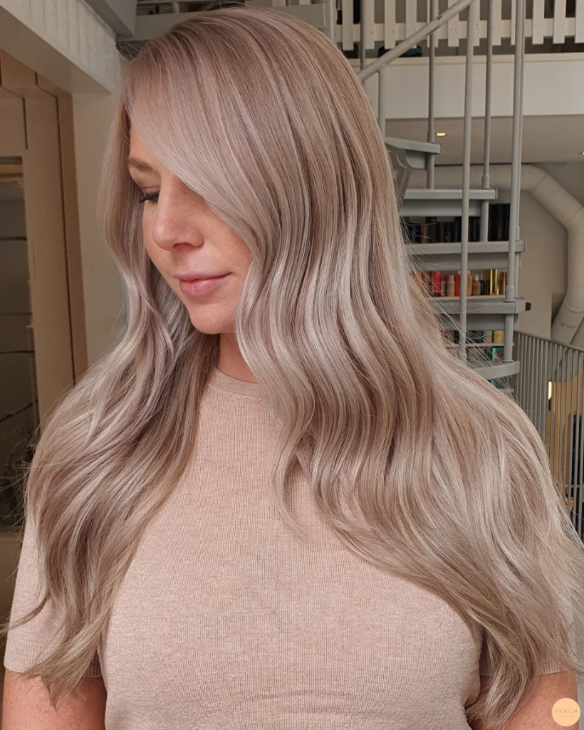Autumn blonde hair