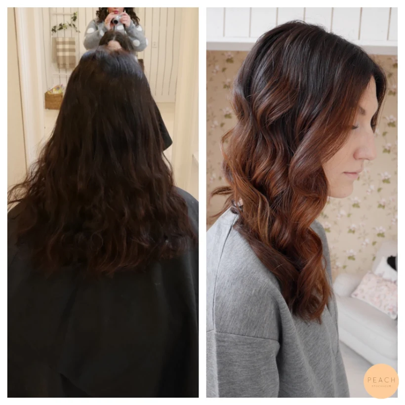 Brun balayage – salongsresultat av My Erlandsson, 26 februari 2016