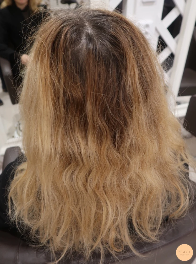 Highlights and lowlights blonde