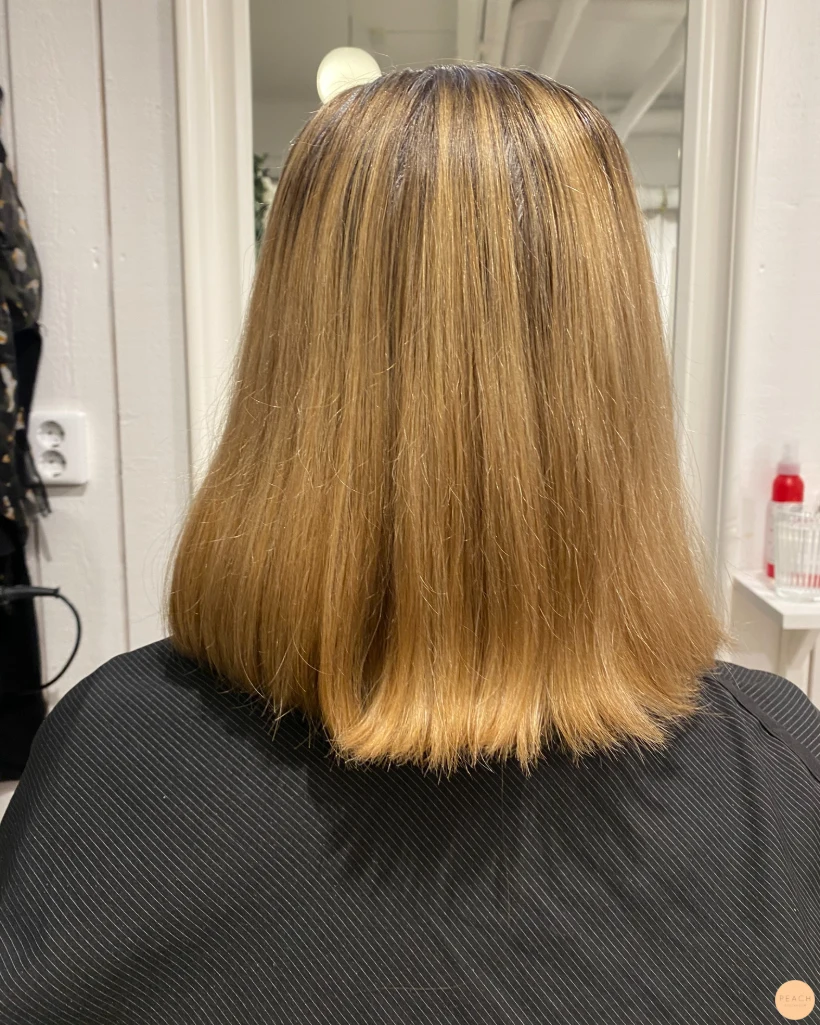 Blond lob haircuts