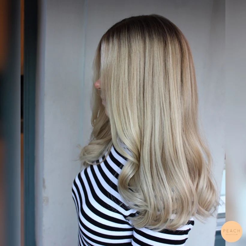Kall blond hårfärg – salongsresultat av Jennie Andersson, 12 oktober 2016