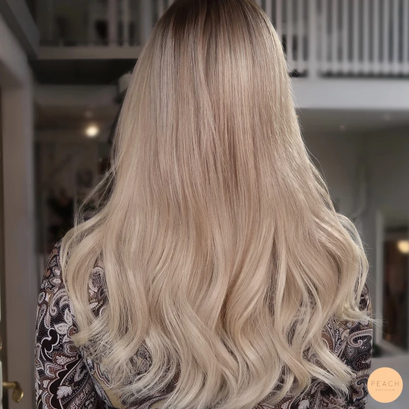 Hairtalk förlängning Stockholm blond