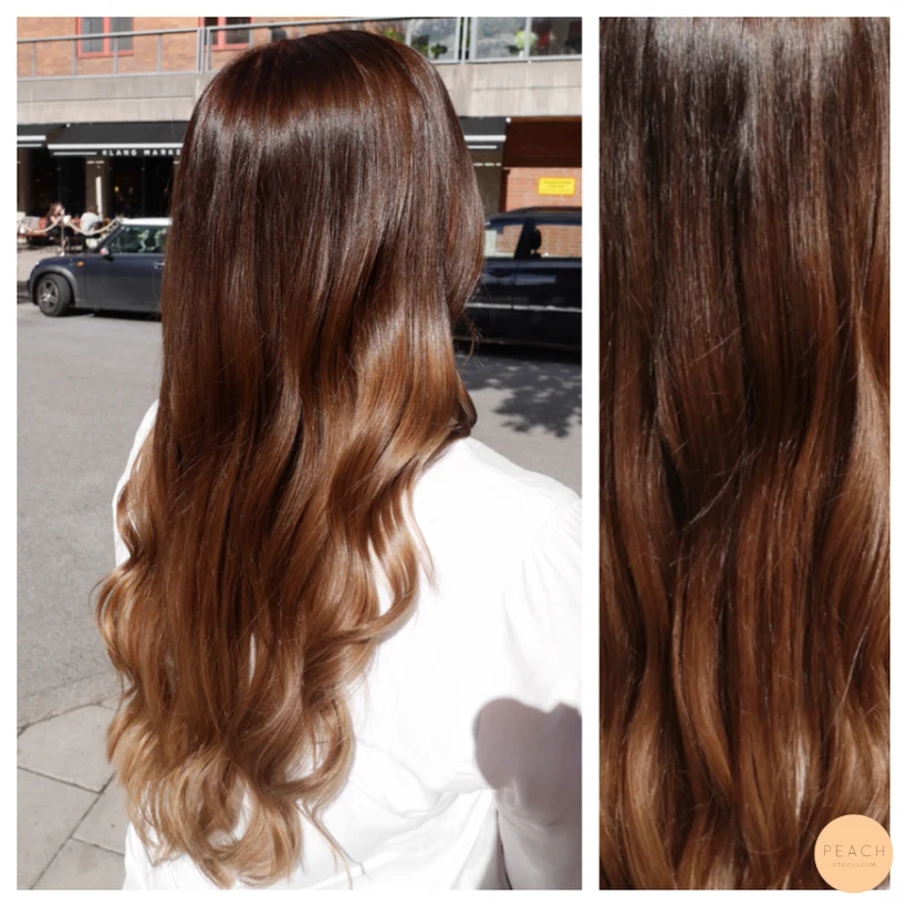 Bronde sombre med chokladbrun botten