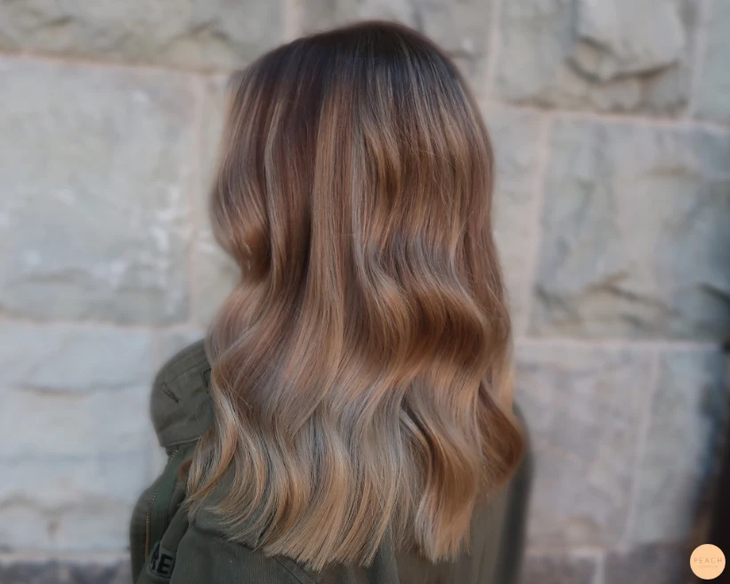 Bronde / balayage hårfärg