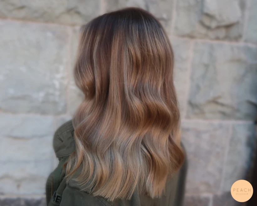 Bronde / balayage hårfärg