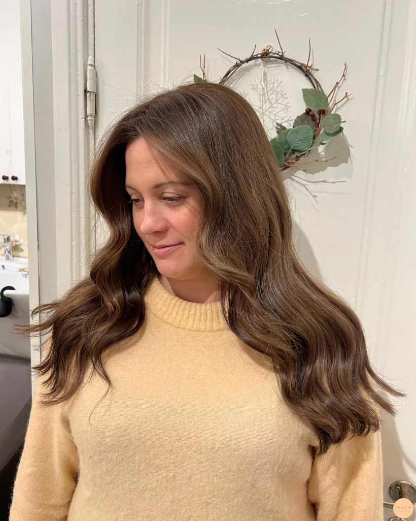 Deep rich brown hair color 🤎