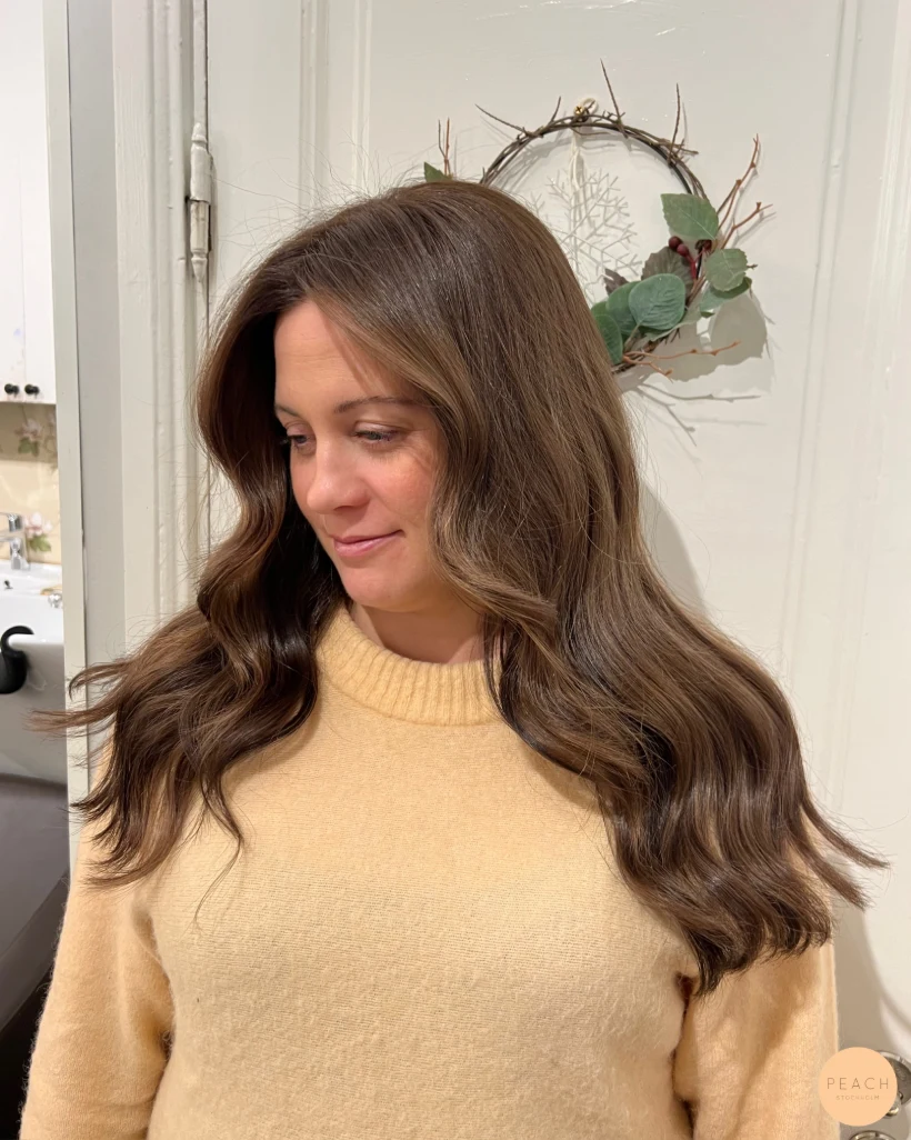 Deep rich brown hair color 🤎