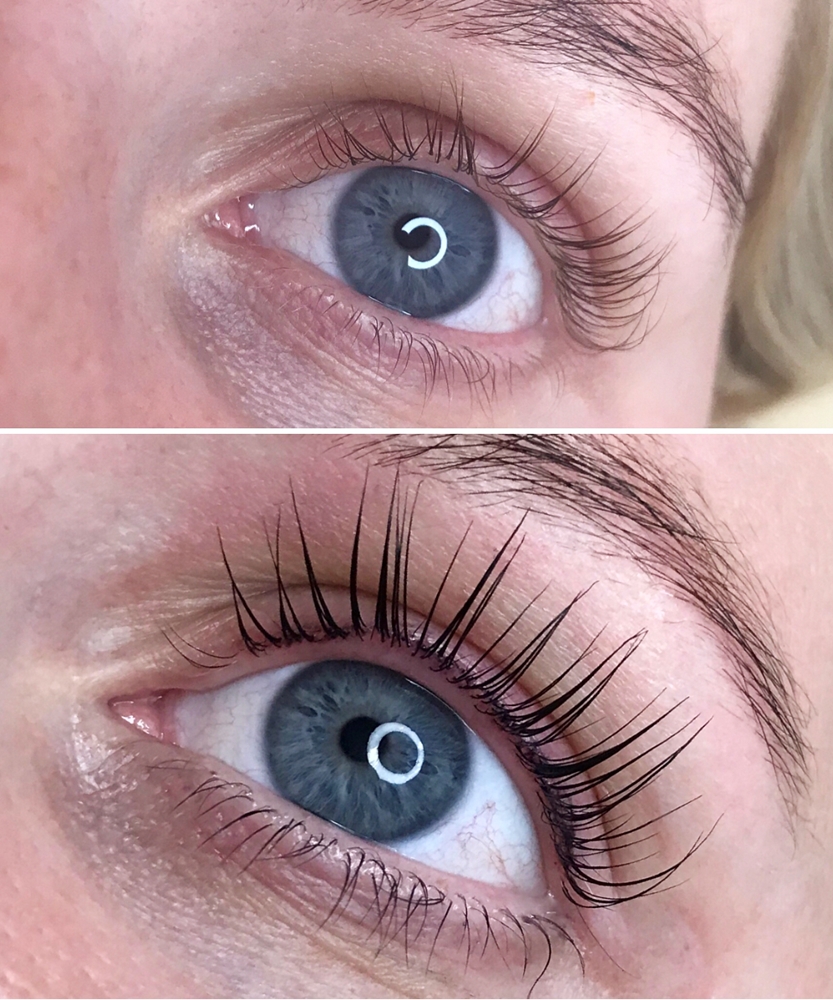 Andra behandlingen av Yumi lashlift