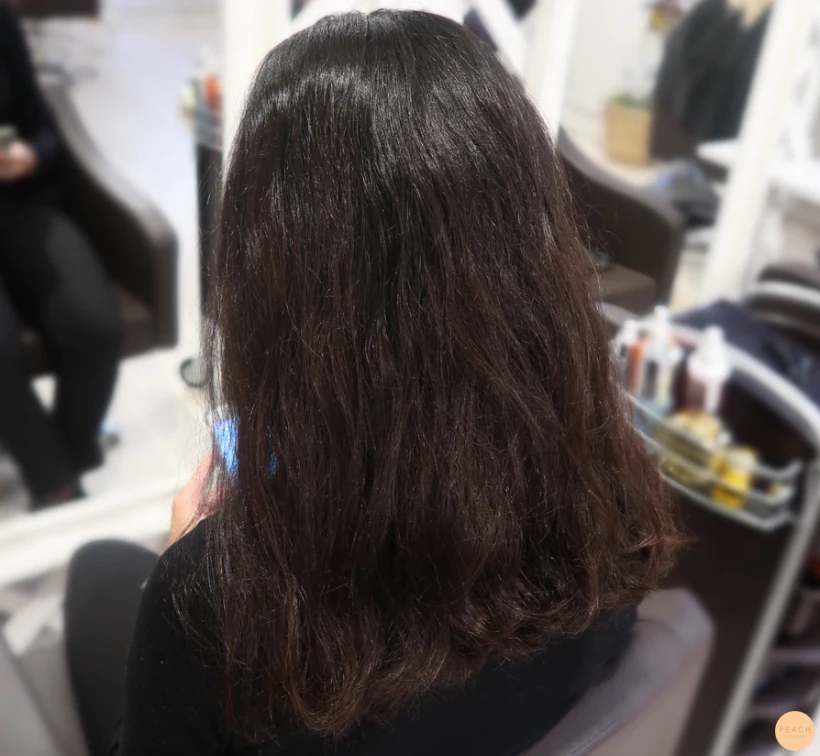 Brunette balayage