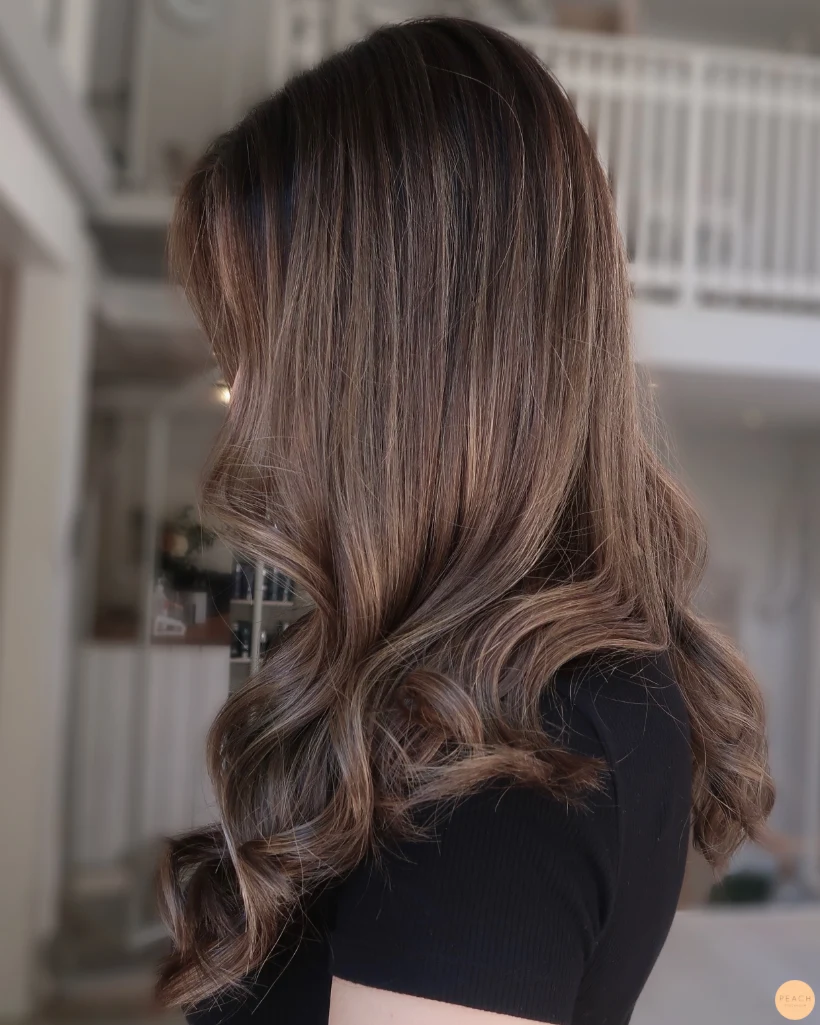 Brun balayage