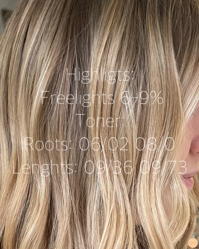 Blond balayage